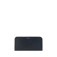 Black Calf Leather Bos Taurus Wallet