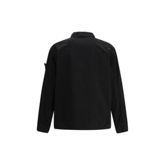 Black Polyester Coat