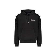 Black Cotton Hoodie