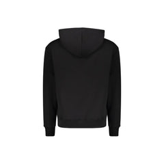 Black Cotton Hoodie