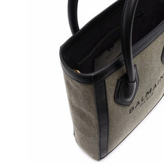 Bicolor Cotton Tote Bag