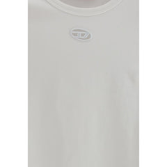تي شيرت قطن أبيض