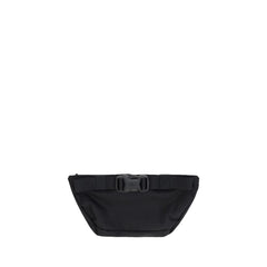 Black Polyester Clutch Bag