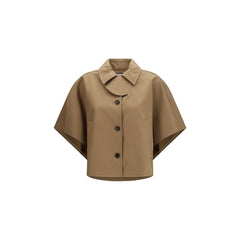 Brown Cotton Coat