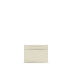 Beige Calf Leather Bos Taurus Wallet