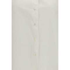 White Cotton Dress Shirt