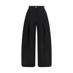 Black Cotton Jeans Denim