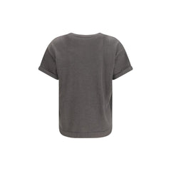 Gray Nylon T-Shirt