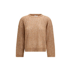 Brown Linen Sweatshirt