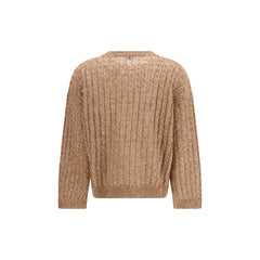 Brown Linen Sweatshirt