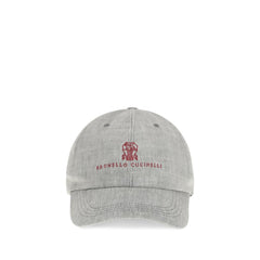Gray Linen Cap (Baseball Hat)