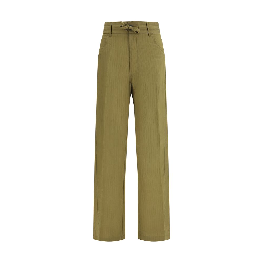 Bicolor Modal Casual Pants