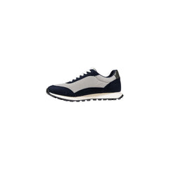 Bicolor Polyester Athletic Sneakers