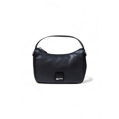 Black Artificial Leather Handbag