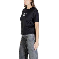 تي شيرت قطن أسود