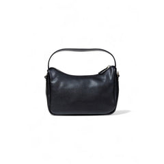 Black Artificial Leather Handbag