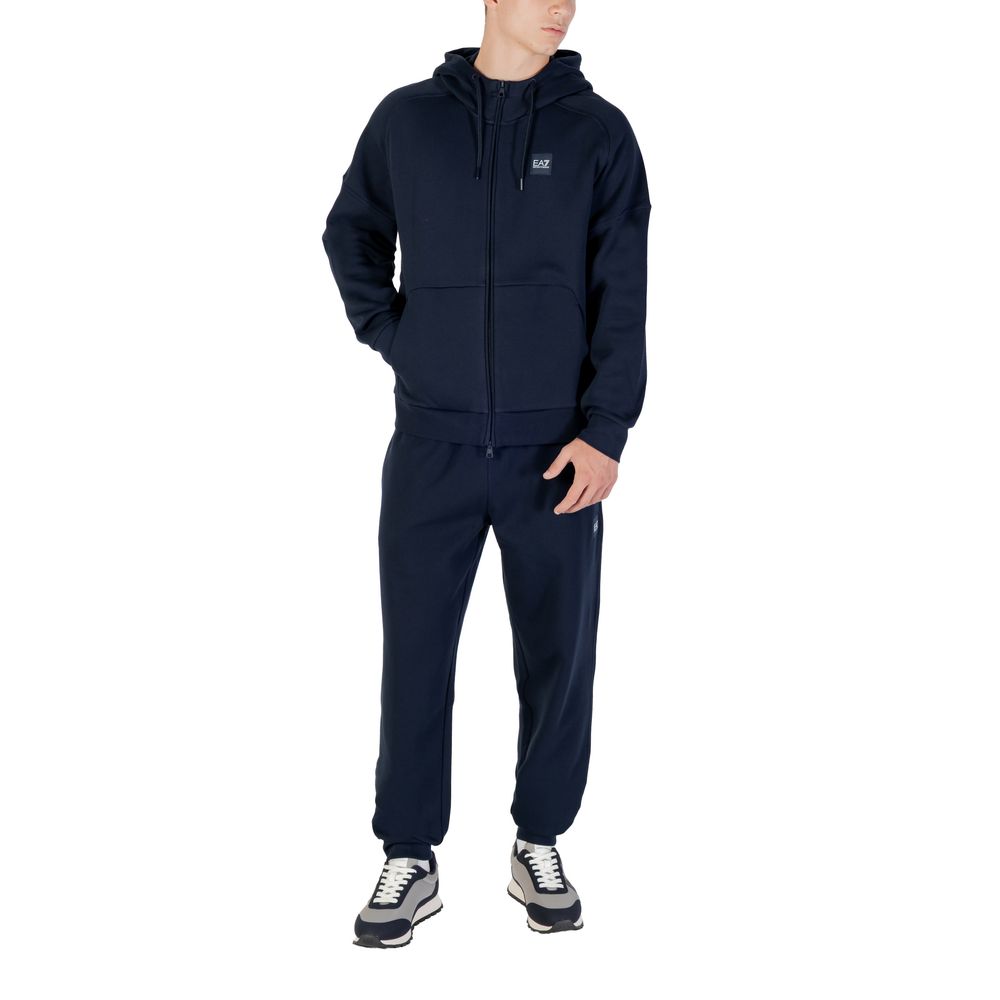Bicolor Cotton Sweatsuit