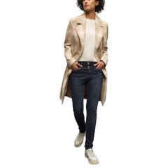 جينز قطني أزرق ضيق