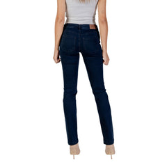 جينز قطني أزرق ضيق