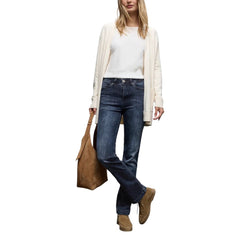 جينز قطني أزرق ضيق