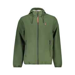 Verde Polyester Mens Jacket