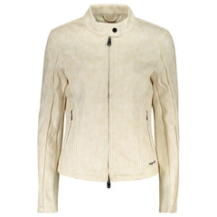 Sand Polyester Women's Jacket