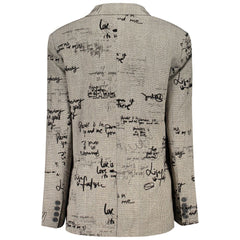 Grigio Polyester Women Jacket