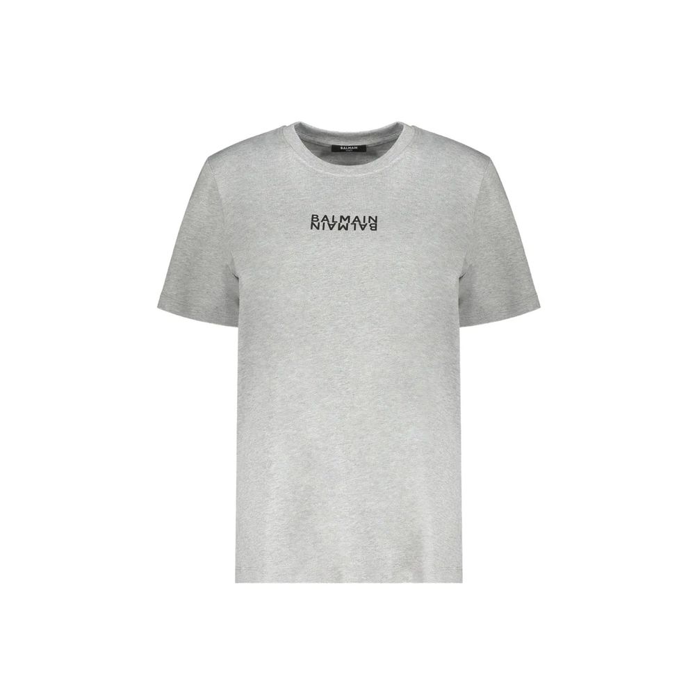 Gray Cotton T-Shirt