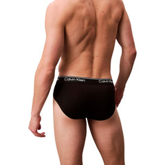 Black Recycled Polyester Briefs