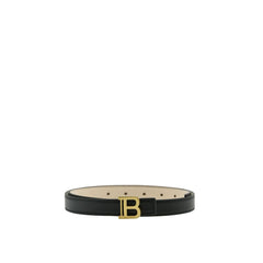 Black Leather Regular Belt