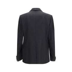 Black Fleece Wool Blazer