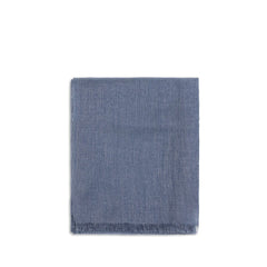 Blue Cashmere Scarf