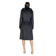 Gray Polyester Coat