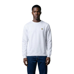 White Cotton Sweatshirt