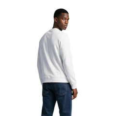 White Cotton Sweatshirt