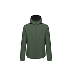 Green Polyester Shell Jacket