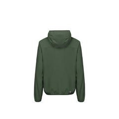 Green Polyester Shell Jacket
