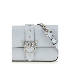 حقيبة كتف من جلد العجل الأزرق برج الثور