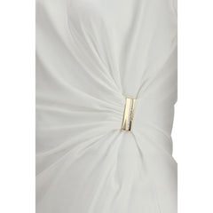 تي شيرت قطن أبيض