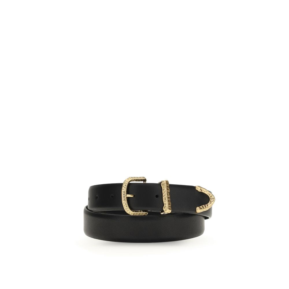 Black Calf Leather Bos Taurus Regular Belt