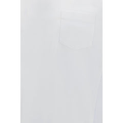 تي شيرت قطن أبيض