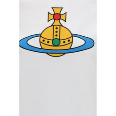 تي شيرت قطن أبيض