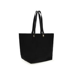 Black Polyester Shoulder Bag