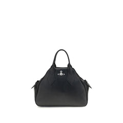 Black Polyurethane Handbag