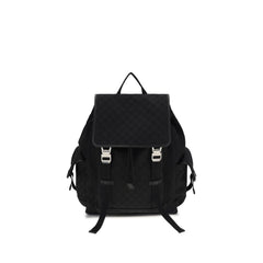 Black Fabric Backpack