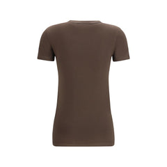 Brown Cotton T-Shirt