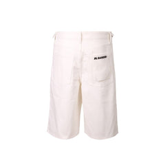 White Cotton Knee Length