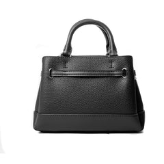 Black Leather Handbag