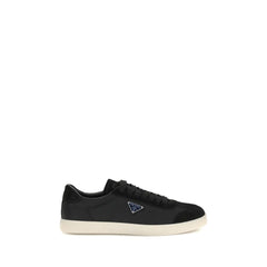 Black Polyamide Low Top Sneakers