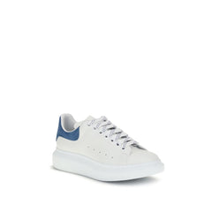 White Calf Leather Bos Taurus Platform Sneakers